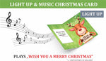 x2 Musical Christmas Cards + One card for FREE