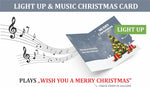 x2 Musical Christmas Cards + One card for FREE