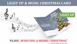 x2 Musical Christmas Cards + One card for FREE