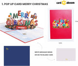 x2 Pop Up Christmas Cards