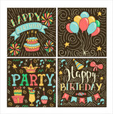 Exploding Confetti pop-up birthday card