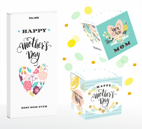 Thank You Mother's Day Exploding Card with Confetti